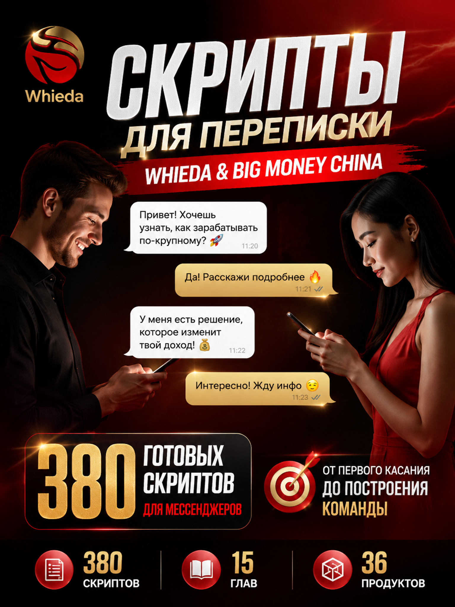 Книга скриптов для переписки